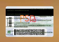 Colorado Drivers License Template New V1 2400 DPI back of colorado drivers license