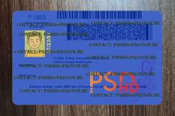 Connecticut Drivers License Template New V1 1200 DPI back connecticut drivers license