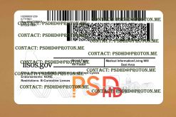 back of illinois drivers license