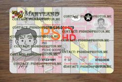 PSDHD – Editable PSD Templates (Driver License, Passport, ID Card) maryland drivers license template