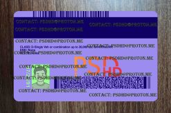 Minnesota Drivers License Template New V1 1200 DPI back minnesota drivers license