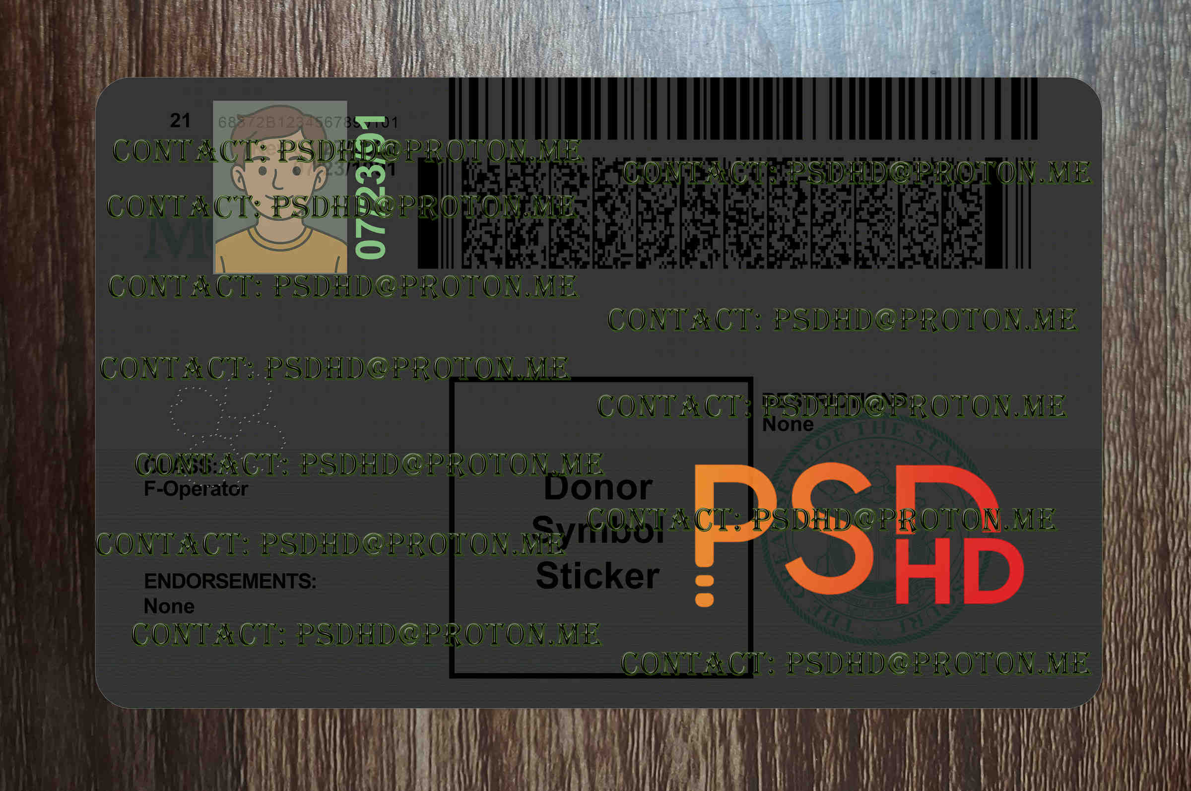 Missouri Drivers License Template New V1 1200 DPI back of mo drivers license