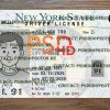 new york drivers license template