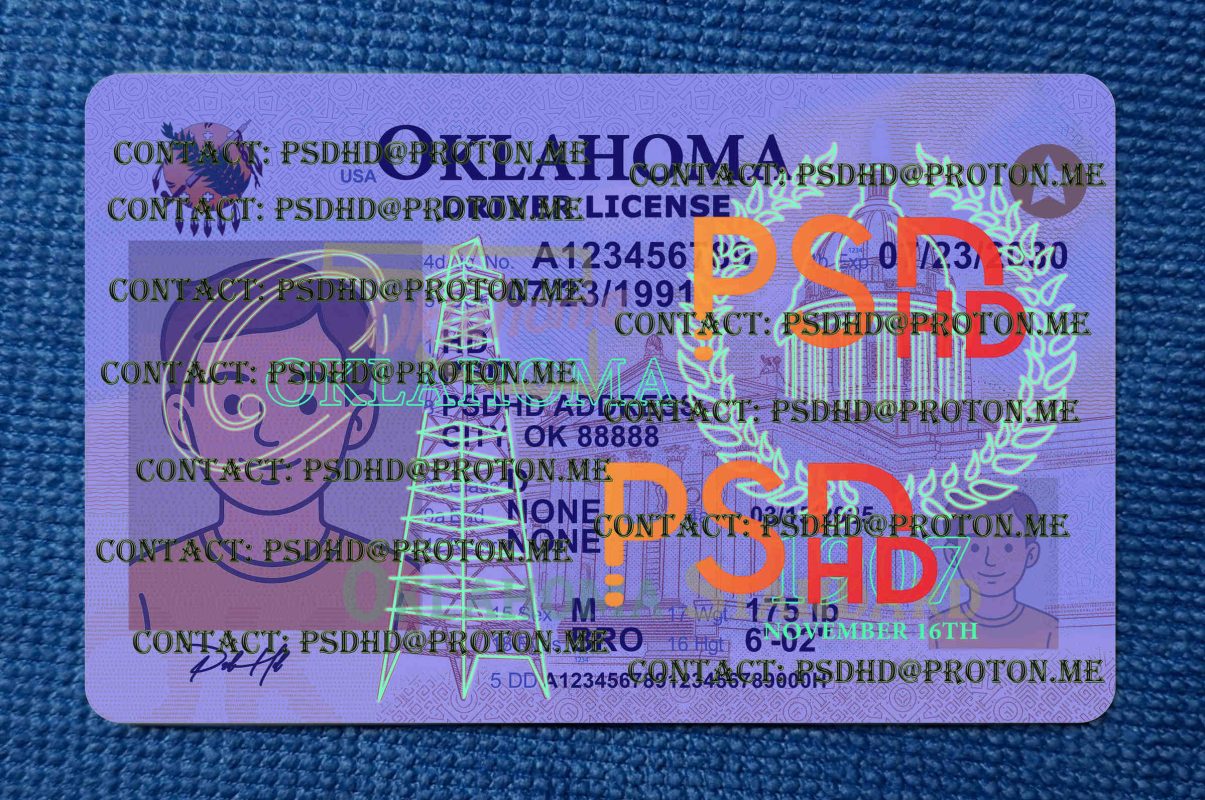 Fake Oklahoma Driver License fake oklahoma driver license