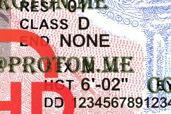Tennessee Drivers License Template – High Resolution Editable PSD (2400 DPI) blank tennessee drivers license template