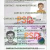 Great Britain Passport Template