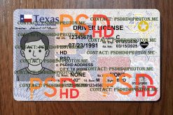 fake texas driver license