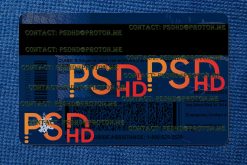 Fake Texas Driver License – UV Security Design PSD 2400 DPI back of a texas drivers license