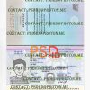 Thailand Passport PSD Template