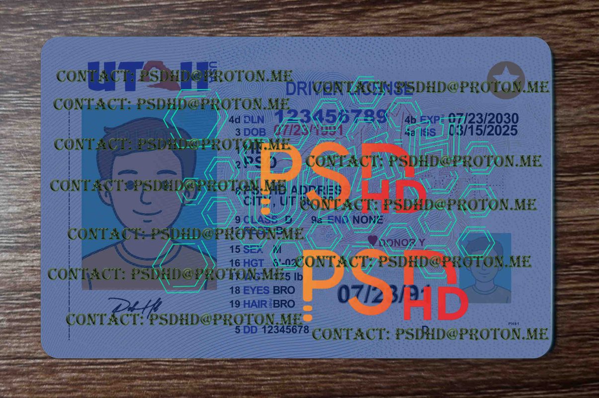 utah temporary driver's license template utah temporary driver's license template