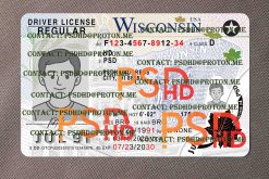 fake wisconsin driver license